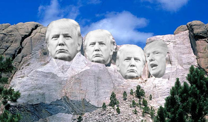 …Mount Trumpmore…